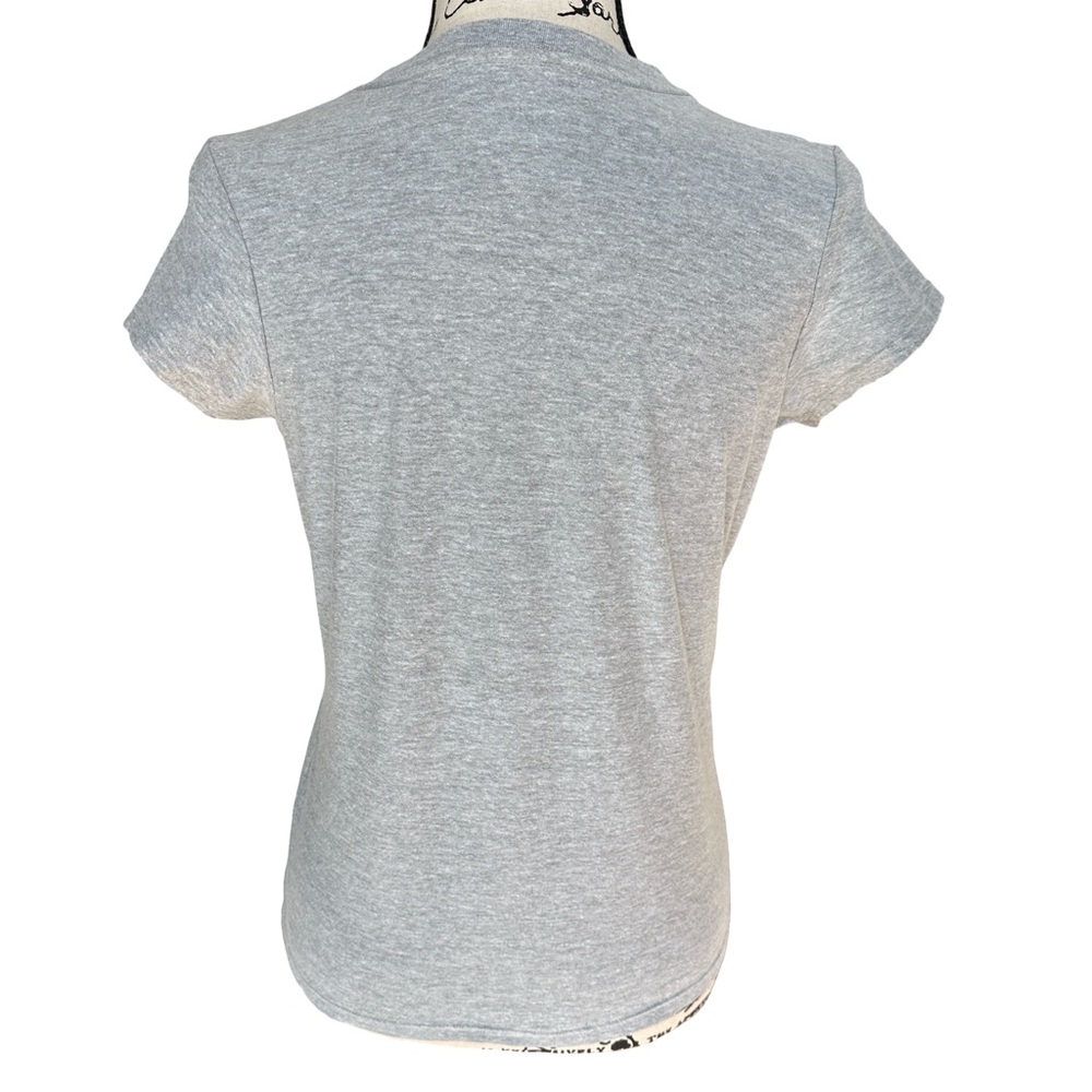BDG Spill The Tee Urban Outfitters Gray Cropped Basic Tee Short Sleeve XS - Picture 10 of 13